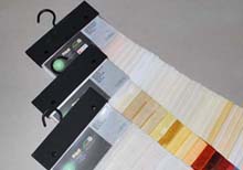 瀑布式面料樣品冊