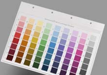 方形貼面面料樣品冊