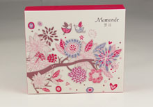 銀卡紙盒,4色印刷,UV