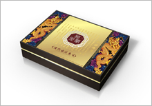 金卡紙盒,燙銀
