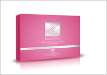 銀卡紙盒,燙銀,凹凸
