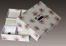 簡易紙板內(nèi)襯禮品盒