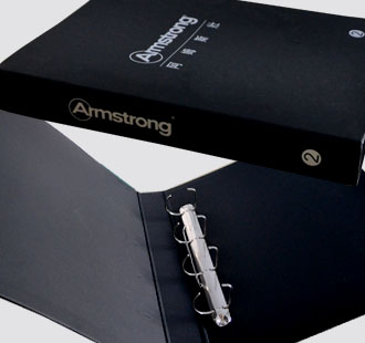 4孔環(huán)保,防繡孔夾,紙板文件夾